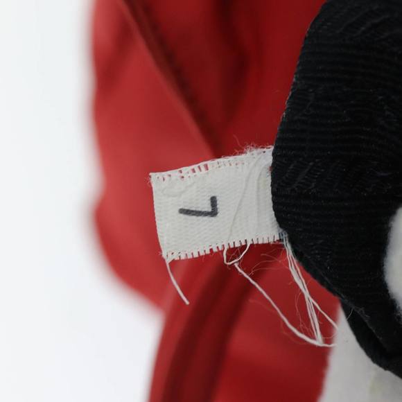 PRADA Hand Bag Nylon Red Auth ar11857 - Picture 11 of 16